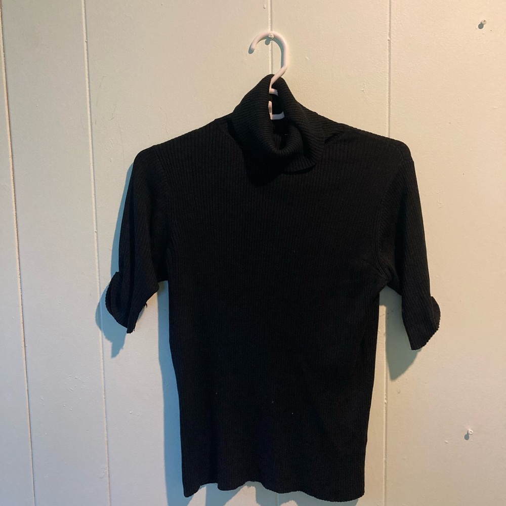 Silk Turtleneck